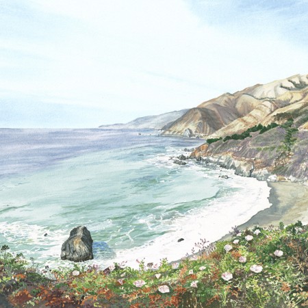 Big Sur North Watercolor