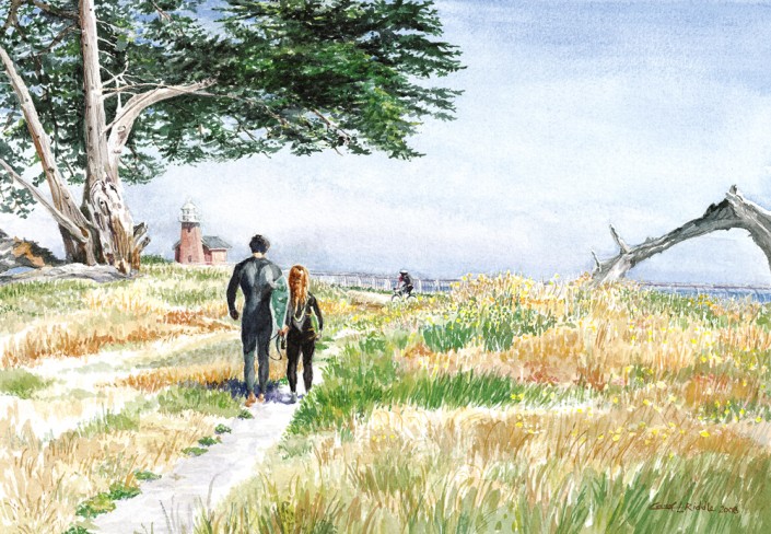 Companions, lighthouse field santa cruz