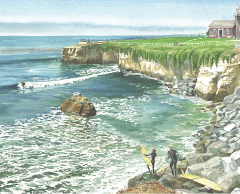 Steamer Lane, Santa Cruz, california