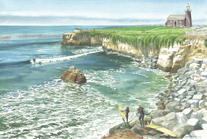 Steamer Lane, Santa Cruz, california