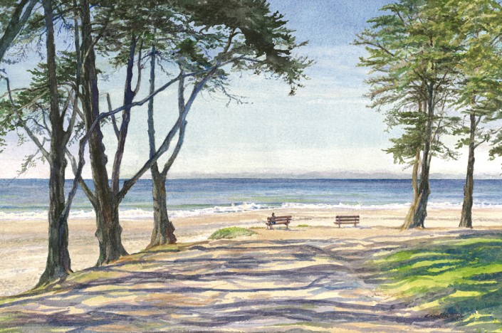 Twin Lakes State Beach Santa Cruz